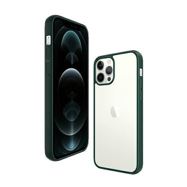 PanzerGlass ClearCase case for iPhone 12 Pro Max - transparent and green