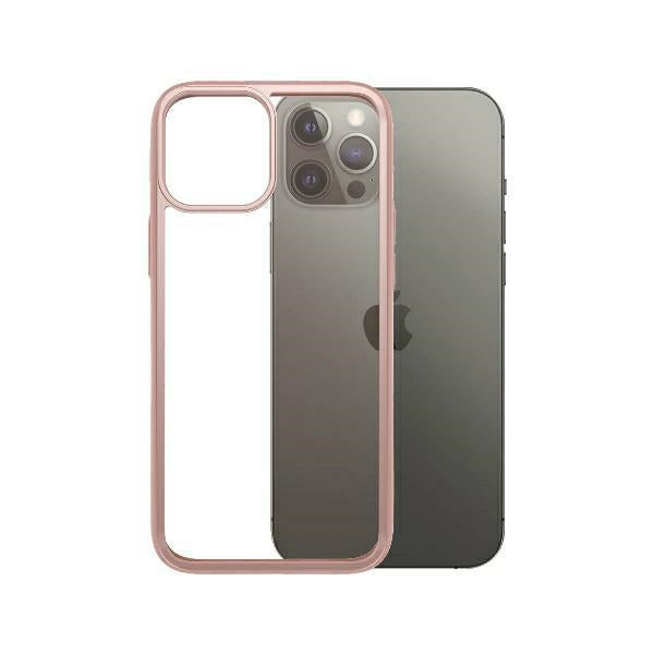 PanzerGlass ClearCase case for iPhone 12 Pro Max - transparent and pink