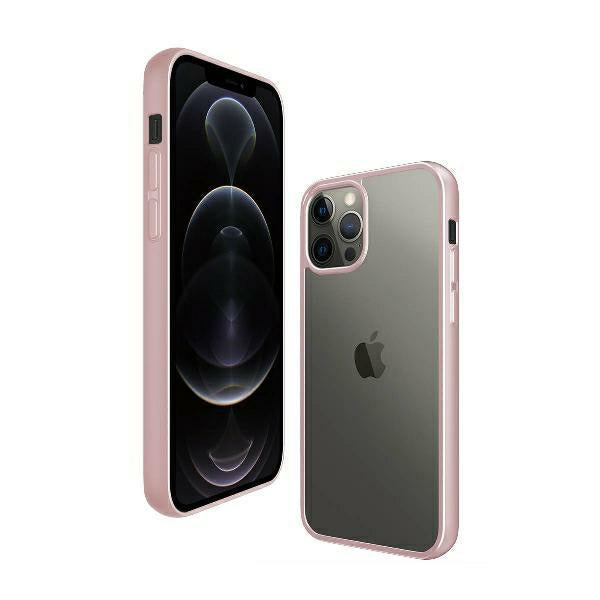 PanzerGlass ClearCase case for iPhone 12 Pro Max - transparent and pink