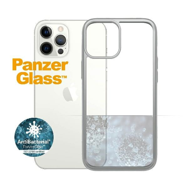 PanzerGlass ClearCase case for iPhone 12 Pro Max - transparent and silver