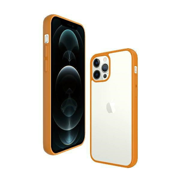 PanzerGlass ClearCase case for iPhone 12 / 12 Pro - transparent orange