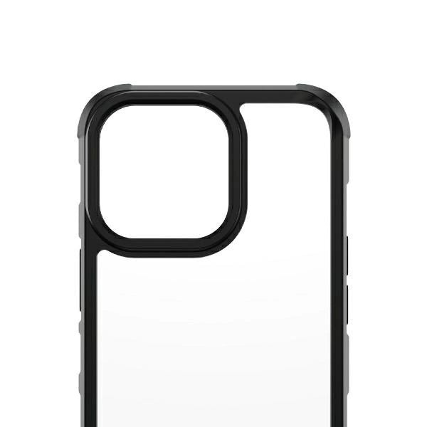 PanzerGlass ClearCase antibacterial Military Grade certified case for iPhone 13 Pro - transparent and black