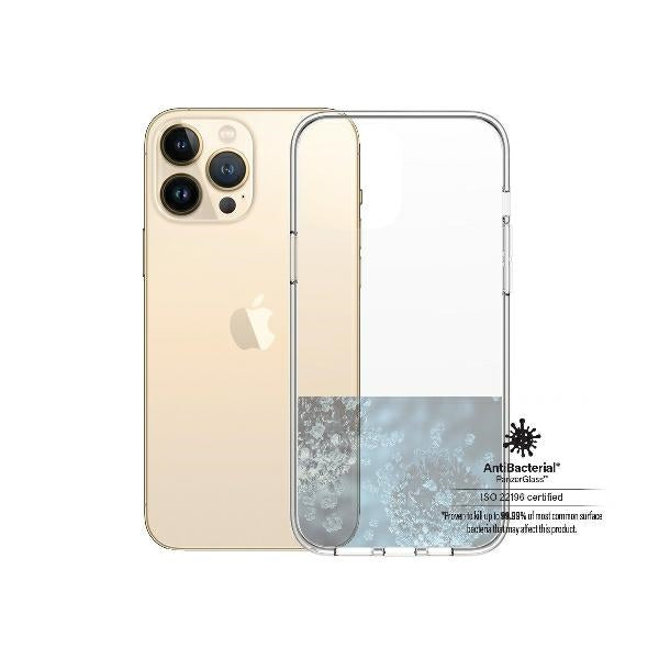 PanzerGlass ClearCase antibacterial Military Grade certified case for iPhone 13 Pro Max - transparent