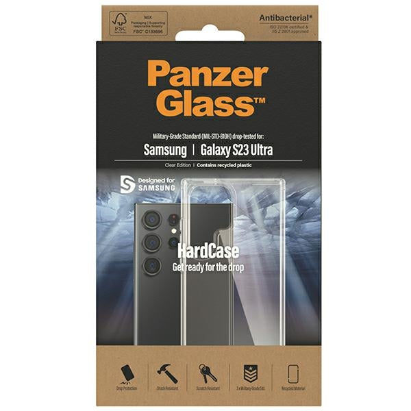 PanzerGlass ClearCase case for Samsung Galaxy S23 Ultra - transparent