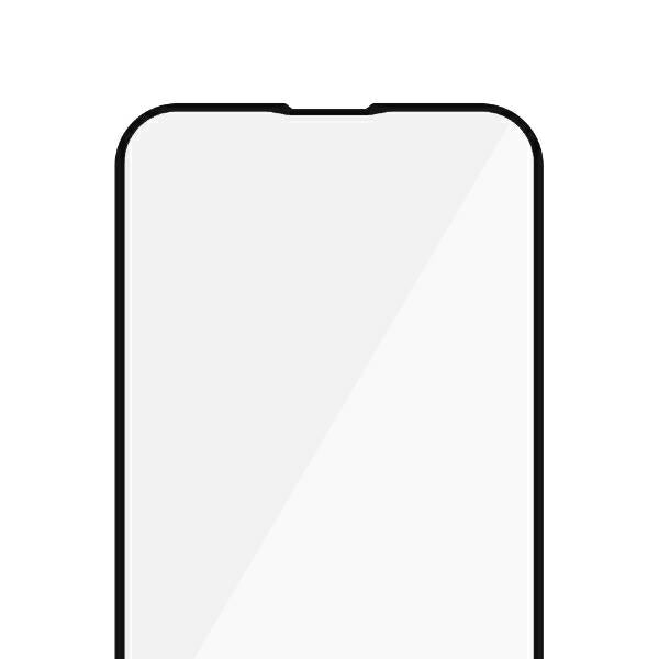 PanzerGlass E2E Microfracture antibacterial glass for iPhone 13 mini - with black frame