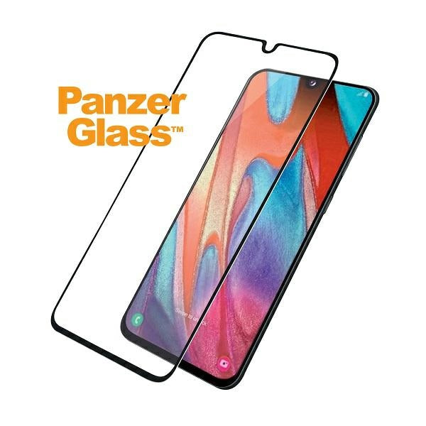 PanzerGlass E2E Regular tempered glass for Samsung Galaxy A41 - with black frame