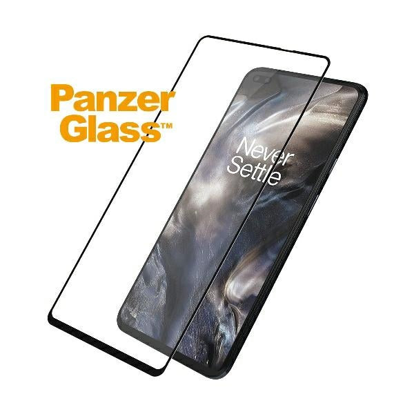 PanzerGlass E2E Super+ tempered glass for OnePlus Nord - with black frame