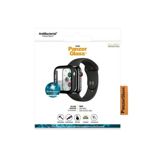 PanzerGlass Full Body Case for Apple Watch 4/5/6/SE 40mm - Black