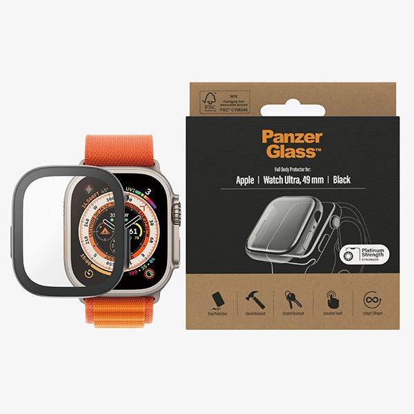 PanzerGlass Full Body case for Apple Watch Ultra 49mm - black
