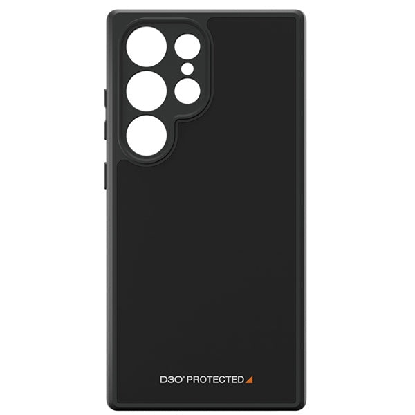 PanzerGlass HardCase with D3O® Bio and Military Grade Certification for Samsung Galaxy S24 Ultra - Transparent and Black