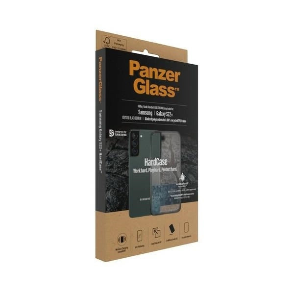 PanzerGlass HardCase antibacterial Military Grade certified case for Samsung Galaxy S22+ - transparent