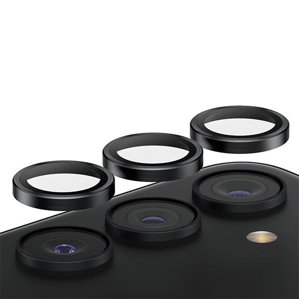 PanzerGlass Hoops Camera Protection for Samsung Galaxy S24 / S23 / S23+ - with black frame