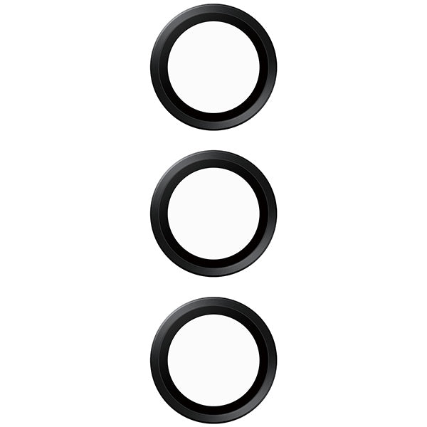 PanzerGlass Hoops Camera Protection for Samsung Galaxy S24 / S23 / S23+ - with black frame