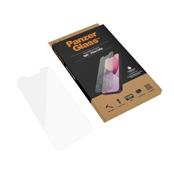 PanzerGlass Standard Super+ antibacterial tempered glass for iPhone 13 mini