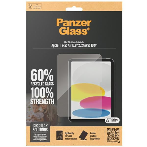 PanzerGlass Ultra-Wide Fit tempered glass for iPad Air 10.9" 2024