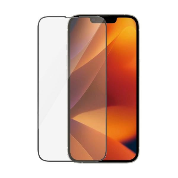 PanzerGlass Ultra-Wide Fit Antibacterial Tempered Glass for iPhone 14/13 Pro/13