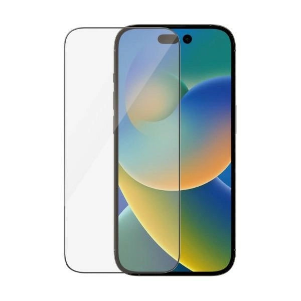 PanzerGlass Ultra-Wide Fit antibacterial tempered glass with glare filter and positioner for iPhone 14 Pro