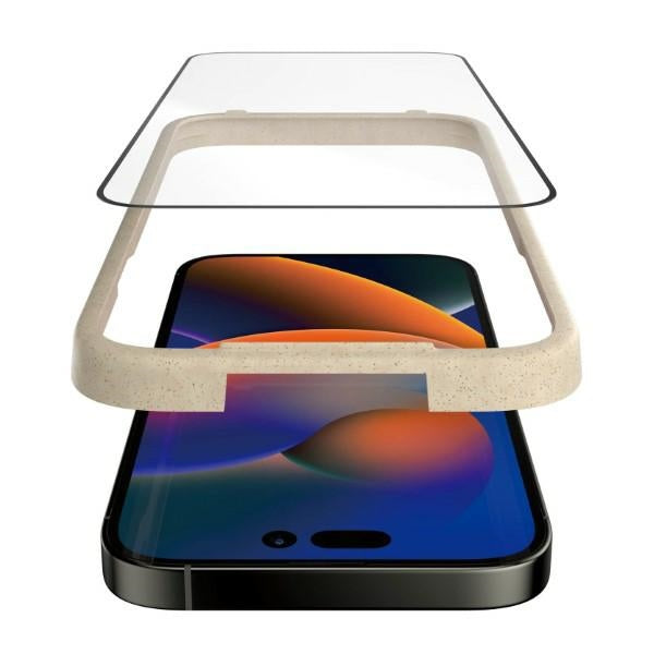 PanzerGlass Ultra-Wide Fit antibacterial tempered glass with glare filter and positioner for iPhone 14 Pro Max