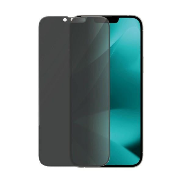 PanzerGlass Ultra-Wide Fit Tempered Glass Antibacterial Privacy with Positioner for iPhone 14 Plus / 13 Pro Max