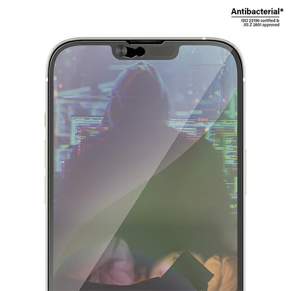 PanzerGlass Ultra-Wide Fit antibacterial tempered glass with camera cover and positioner iPhone 14 Plus / 13 Pro Max