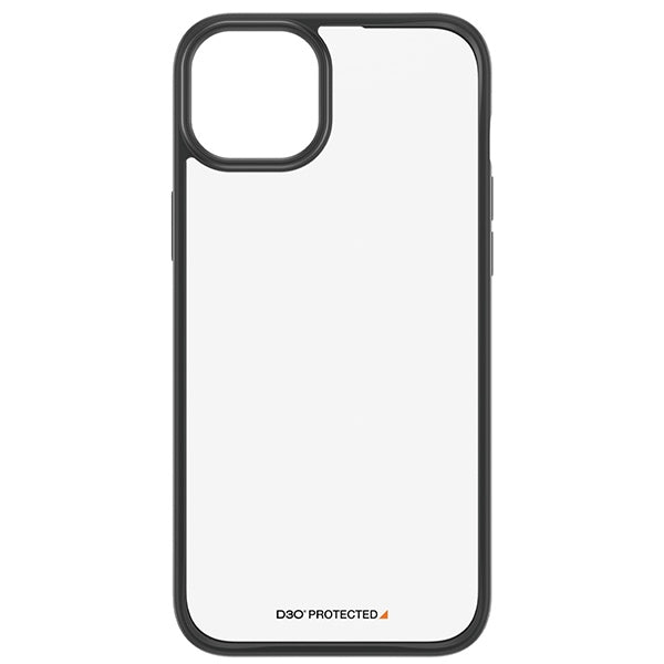 PanzerGlass ClearCase Case for iPhone 15 Plus / 14 Plus with Military Grade Certification - Clear &amp; Black