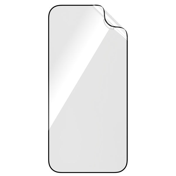 PanzerGlass Matrix Ultra-Wide-Fit hybrid glass for iPhone 15 Pro with positioner
