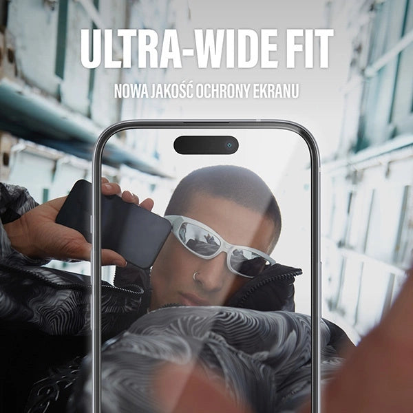 SAFE by PanzerGlass Ultra-Wide Fit tempered glass for iPhone 15 Pro Max