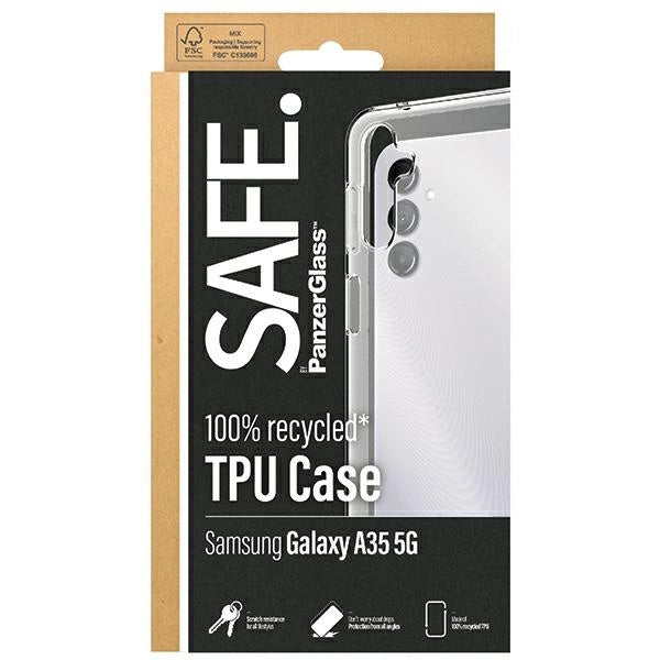SAFE by PanzerGlass case for Samsung Galaxy A35 5G - transparent
