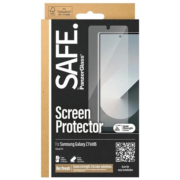 SAFE by PanzerGlass tempered glass for Samsung Galaxy Z Fold 6