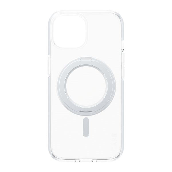 CARE by PanzerGlass Kickstand Case MagSafe for iPhone 15 - silver