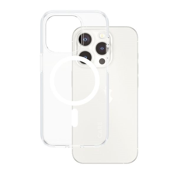 CARE by PanzerGlass Urban Combat Case MagSafe for iPhone 15 Pro - White