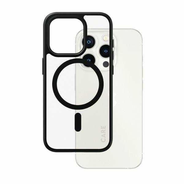 CARE by PanzerGlass Urban Combat Case MagSafe for iPhone 15 Pro - Black