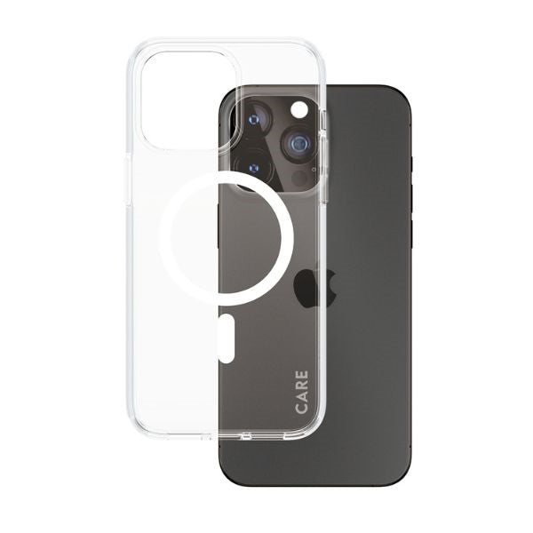 CARE by PanzerGlass Urban Combat Case MagSafe for iPhone 15 Pro Max - White