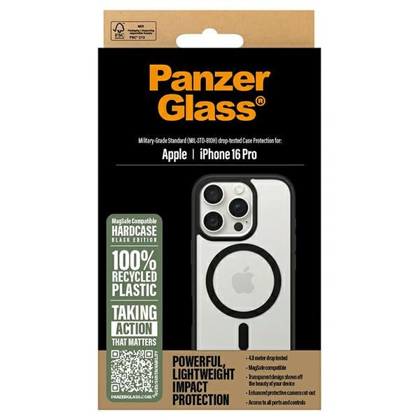 PanzerGlass HardCase iPhone 16 Pro 6.3" black/black MagSafe 1302