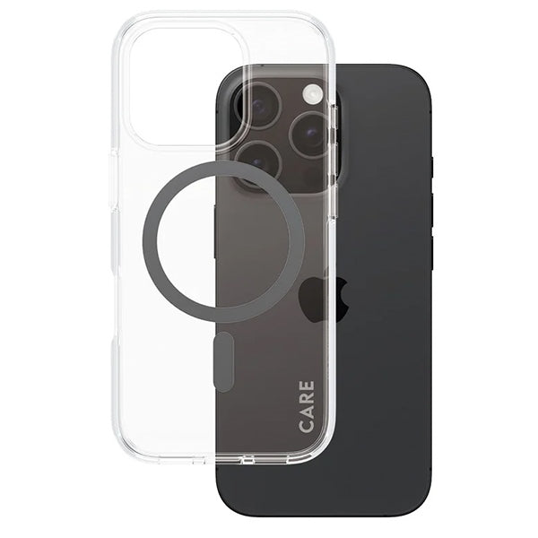 CARE by PanzerGlass Flagship Case iPhone 16 Pro 6.3"" black/black MagSafe 1346