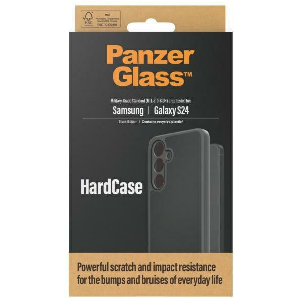 PanzerGlass HardCase Military grade for Samsung Galaxy S24 - black