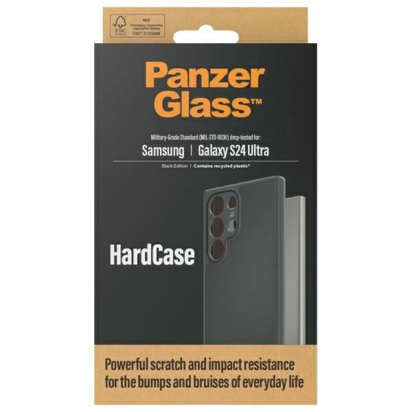 PanzerGlass HardCase Military grade for Samsung Galaxy S24 Ultra - black