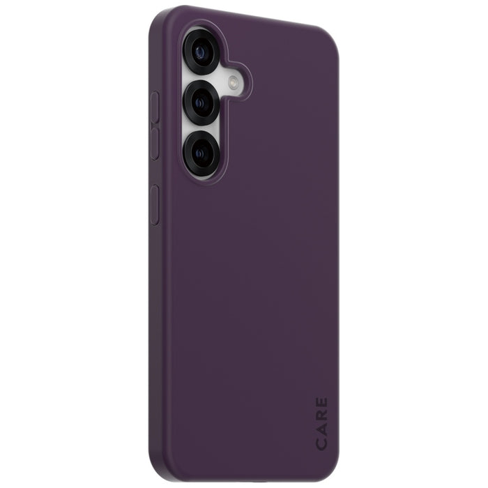 CARE by PanzerGlass Fashion QI Case for Samsung Galaxy S25 - Purple
