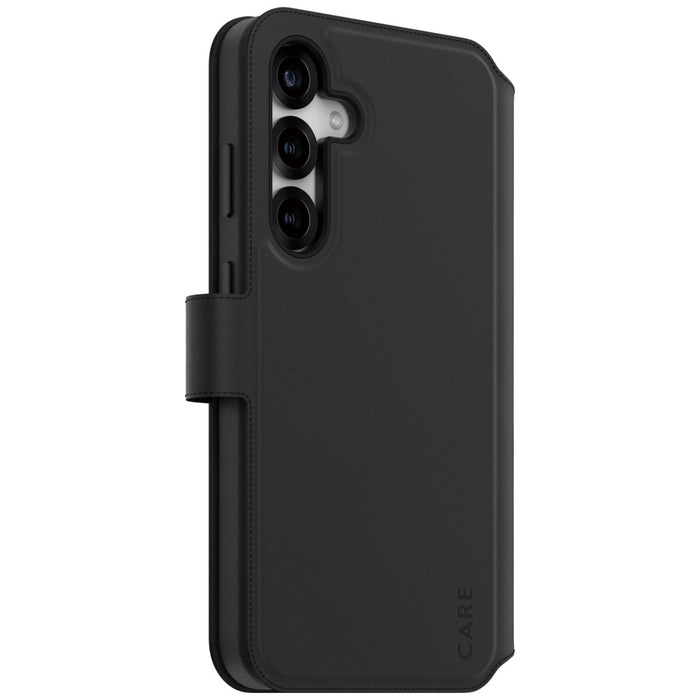 CARE by PanzerGlass Feature Tango 2in1 Wallet Case for Samsung Galaxy S25+ - Black