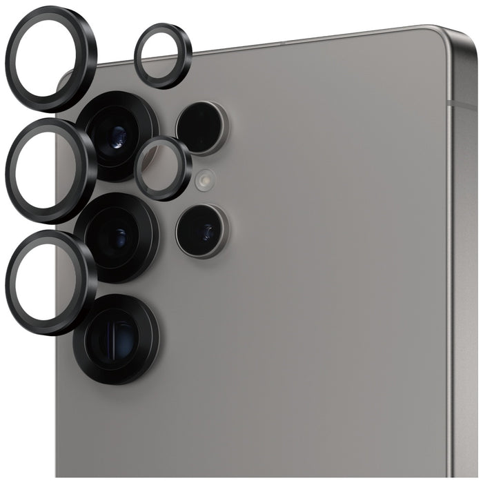 PanzerGlass Hoops Lens Protector Tempered Glass for Samsung Galaxy S25 Ultra Black