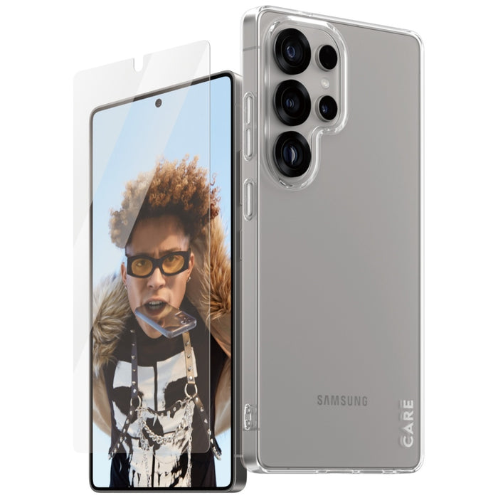 CARE by PanzerGlass Fashion 2in1 Case+Glass protection set for Samsung Galaxy S25 Ultra