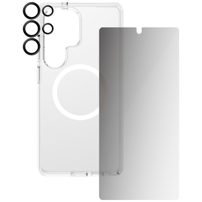 CARE by PanzerGlass Flagship 3in1 Case + Privacy Glass + Lens for Samsung Galaxy S25 Ultra