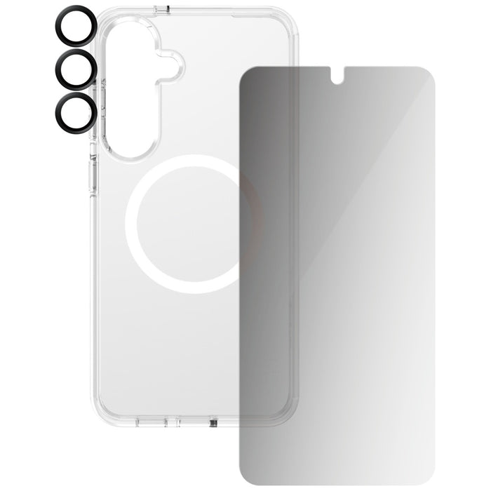 CARE by PanzerGlass Flagship 3in1 Case + Privacy Glass + Lens for Samsung Galaxy S25+