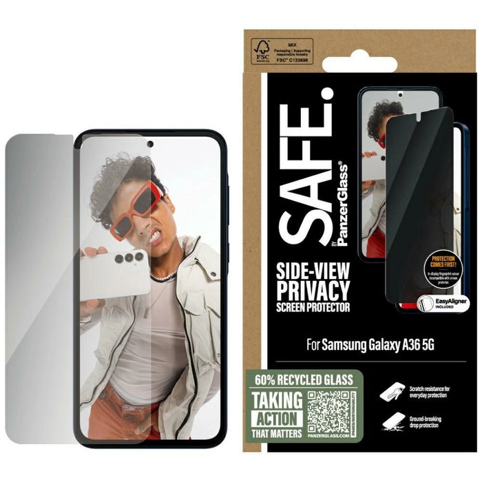 SAFE by PanzerGlass Ultra-Wide Fit Privacy Glass for Samsung Galaxy A36 5G