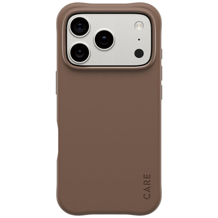 CARE by PanzerGlass Fashionable Samba MagSafe Case for iPhone 17 Pro - Brown