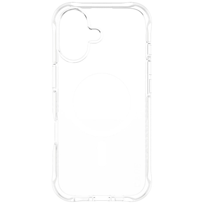 CARE by PanzerGlass Fashionable Samba Case w. White MagSafe for iPhone 17 - Transparent