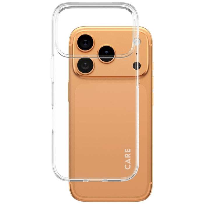 CARE by PanzerGlass Fashionable X-Ray Soft Basic Case for iPhone 17 Pro - Transparent