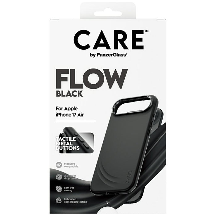 CARE by PanzerGlass Feature FLOW MagSafe Case for iPhone Air - Black