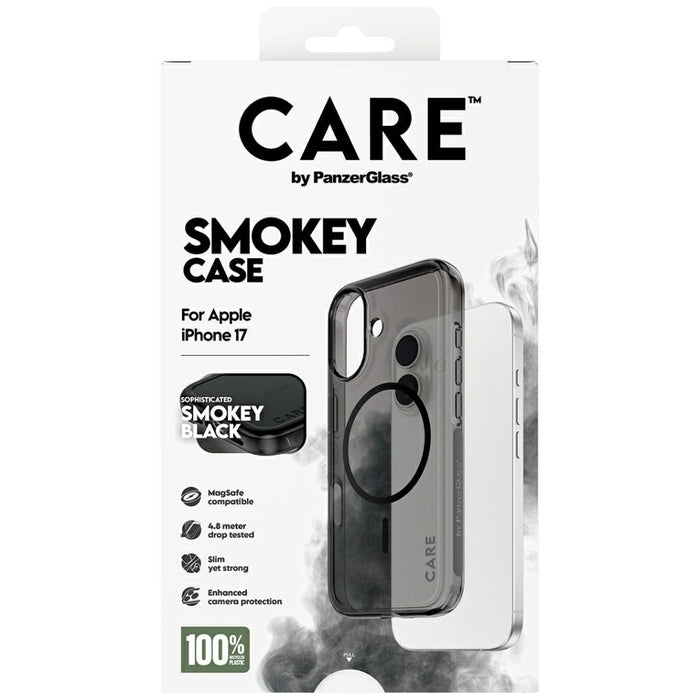 CARE by PanzerGlass Flagship Urban Explorer Case w. Black MagSafe for iPhone 17 - Black