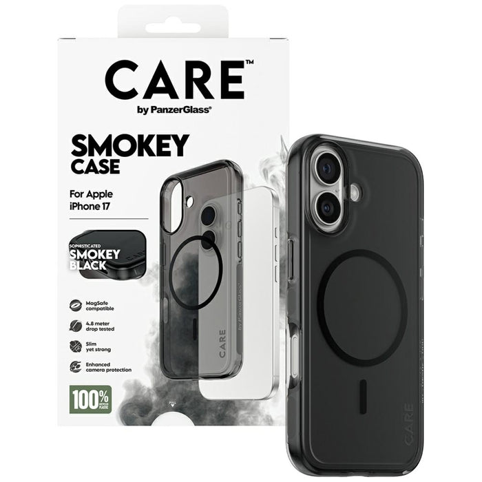 CARE by PanzerGlass Flagship Urban Explorer Case w. Black MagSafe for iPhone 17 - Black